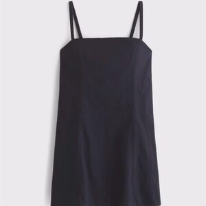 Abercrombie & Fitch Black Mini Dress - Bra Free everyday skort dress